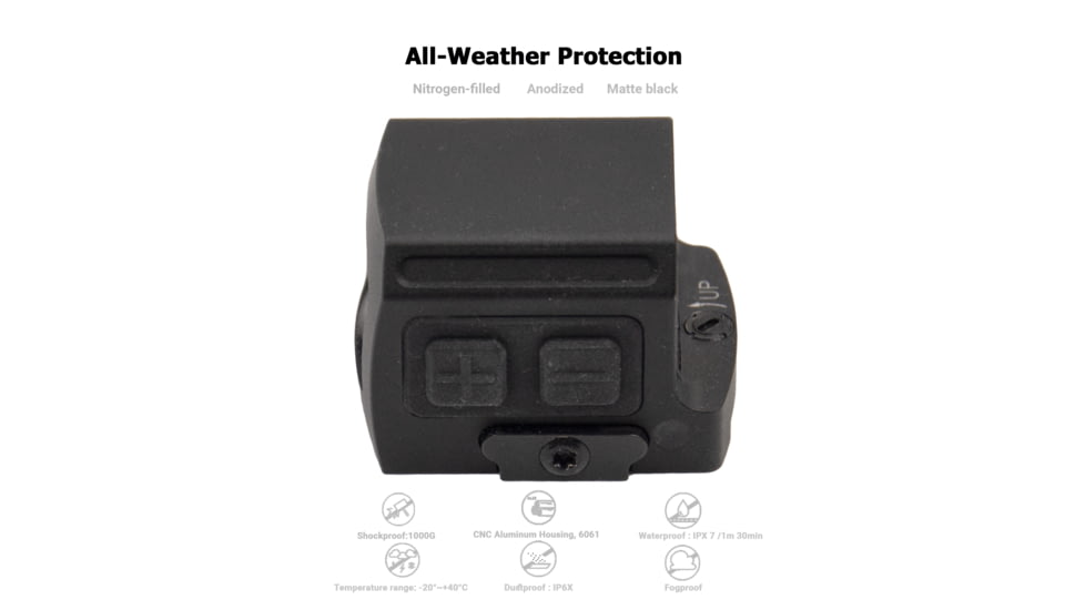 NightStar PT17G 1x17mm Reflex Red Dot Sight