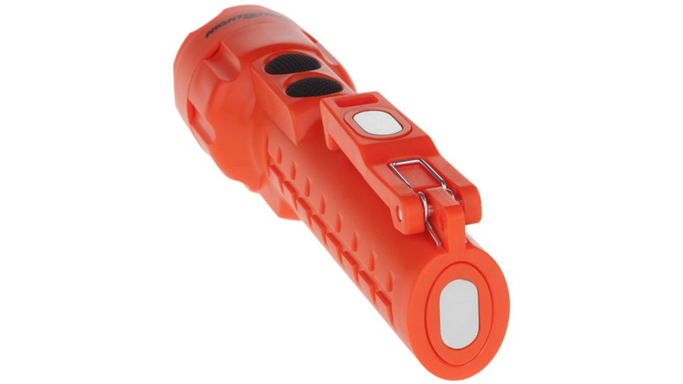 Nightstick Dual-Light 3AA Flashlight w/Dual Magnets,235 Lumens,Red NSP-2422R