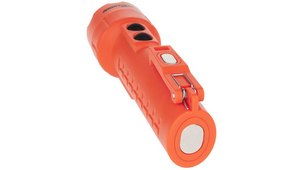 Nightstick Dual-Light Flashlight w/Dual Magnets,Rechargeable,350 Lumens,Red NSR-2522RM