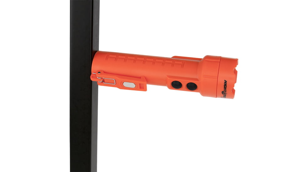Nightstick Dual-Light Flashlight w/Dual Magnets,Rechargeable,350 Lumens,Red NSR-2522RM