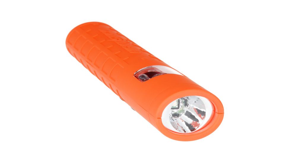 Nightstick Dual-Switch Dual-Light 2AAA Flashlight,90 Lumens,Red NSP-1400R