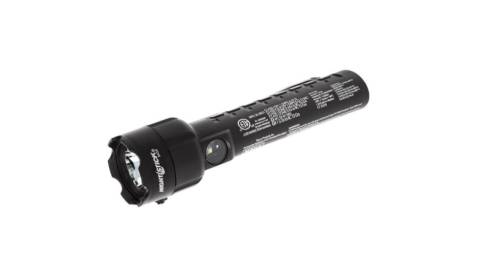 Nightstick Intrinsically Safe Permissible Dual-Light 3AA Flashlight,120 Lumens,Black XPP-5422B
