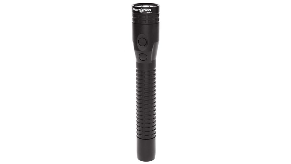 Nightstick Xtreme Lumens Duty Size Dual-Light Rechargeable 650 Lumen Metal LED Flashlight, AC Charger, DC Charger, Battery, Black NSR-9944XL