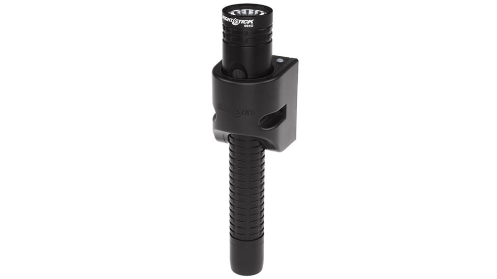 Nightstick Xtreme Lumens Duty Size Dual-Light Rechargeable 650 Lumen Metal LED Flashlight w/Tail Cap Magnet, AC Charger, DC Charger, Battery, Black NSR-9940XL
