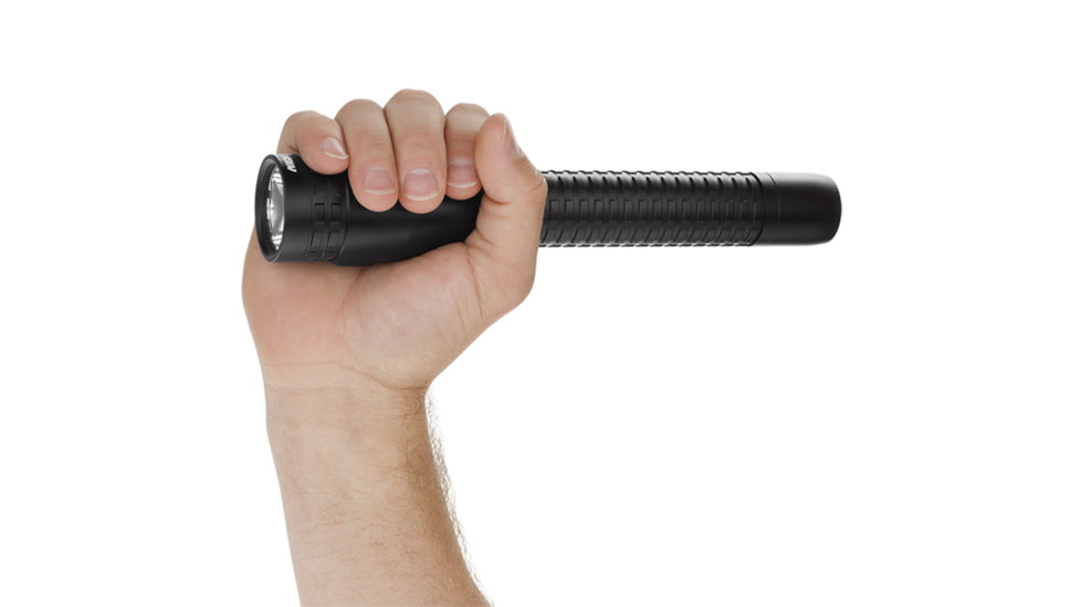 Nightstick Xtreme Lumens Duty Size Dual-Light Rechargeable 650 Lumen Metal LED Flashlight w/Tail Cap Magnet, AC Charger, DC Charger, Battery, Black NSR-9940XL
