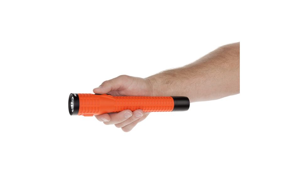 Nightstick Xtreme Lumens Duty Size Dual-Light Rechargeable 650 Lumen Polymer LED Flashlight w/Tail Cap Magnet, AC Charger, DC Charger, Battery, Red NSR-9920XL