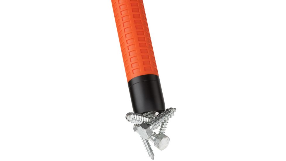 Nightstick Xtreme Lumens Duty Size Dual-Light Rechargeable 650 Lumen Polymer LED Flashlight w/Tail Cap Magnet, AC Charger, DC Charger, Battery, Red NSR-9920XL