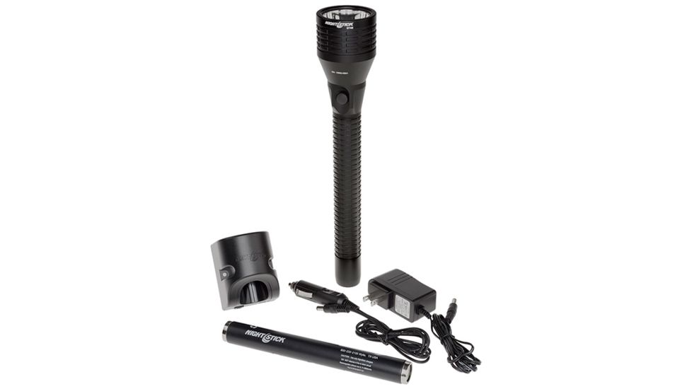 Nightstick Xtreme Lumens Full Size Multi-Function LED Metal Flashlight,Rechargeable,650 Lumens,Black NSR-9746XL