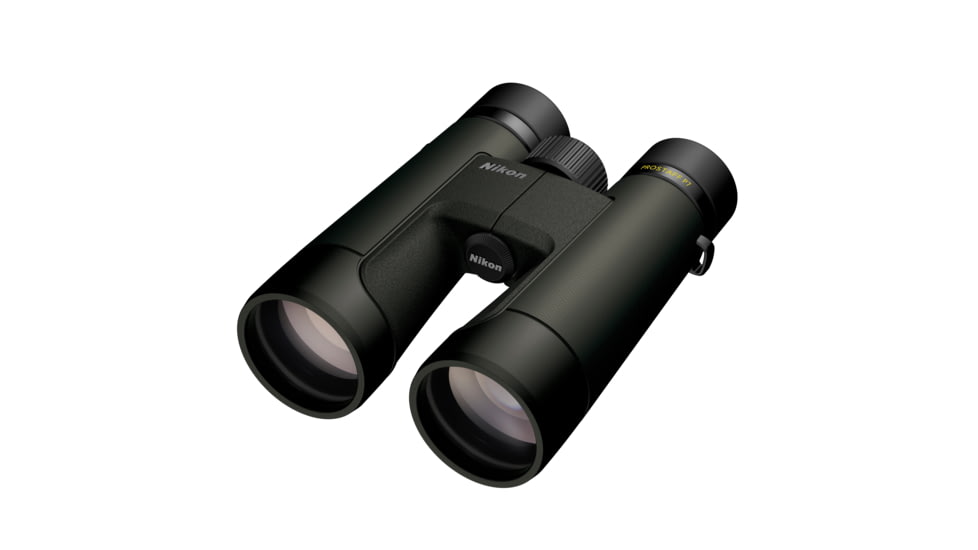 Nikon Prostaff P7 12x50mm Roof Prism Binoculars, Black, Full Size, 16848