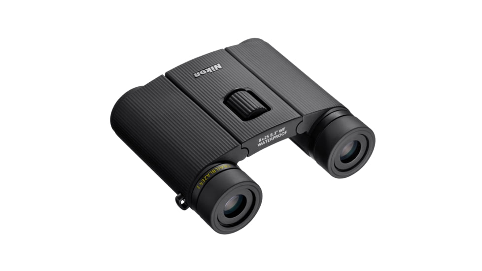 Nikon Trailblazer 8x25mm Roof Prism Binoculars, Black, Compact, 16852