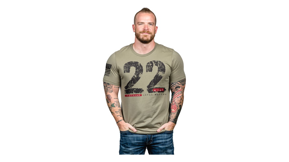 Nine Line Apparel 22day Men's T-shirt Coyote Small