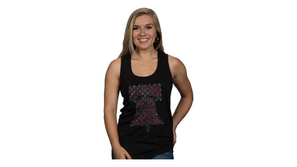 Nine Line Apparel Freedom Bell Women's Tank Black 2x-large
