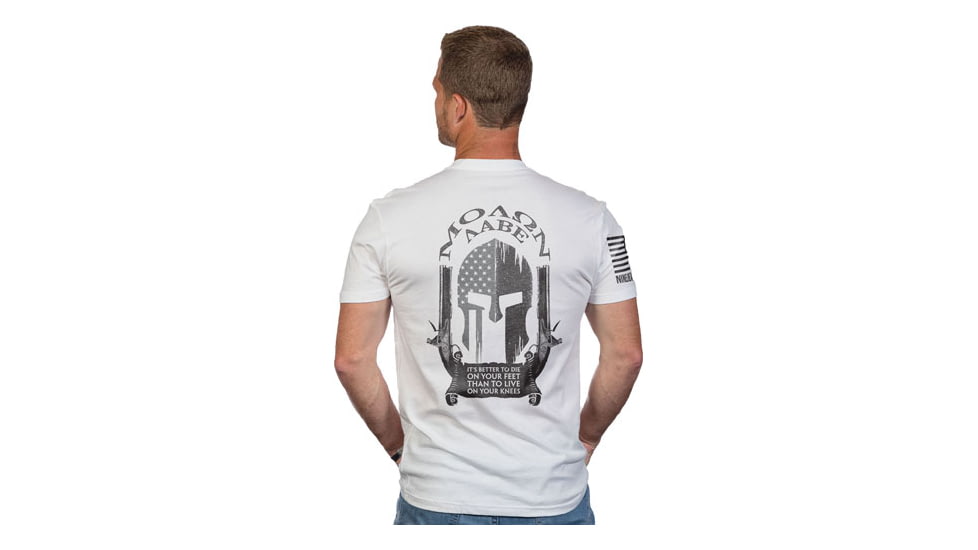 Nine Line Apparel Molon Labe Men's T-shirt White Medium