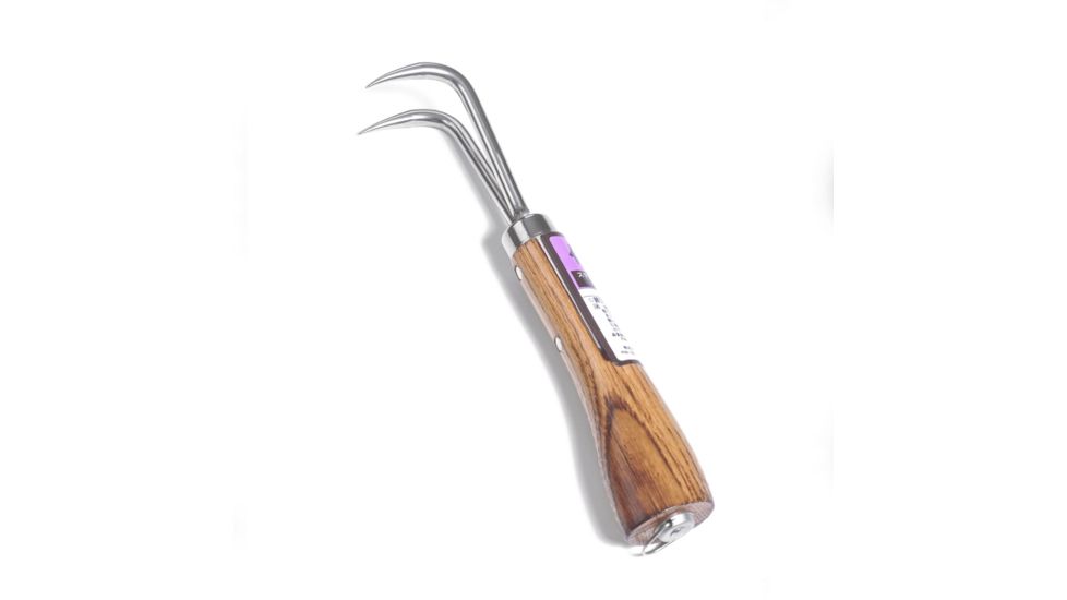 Nisaku NEKAKI Double Claw Cultivator, Silver, Small NJP956