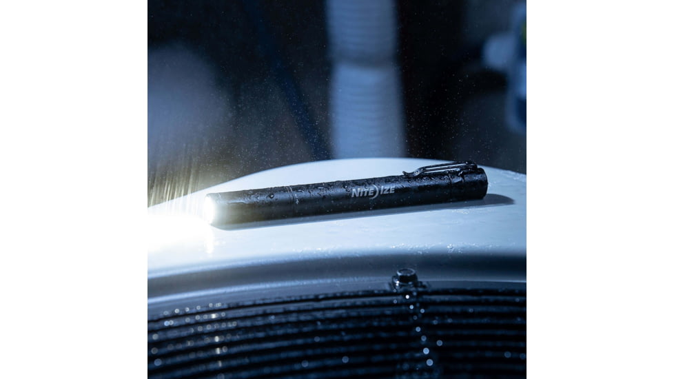 Nite Ize Radiant Rechargeable LED Pen Light, White, 235 Lumens, Black, RPLRA-01-R7