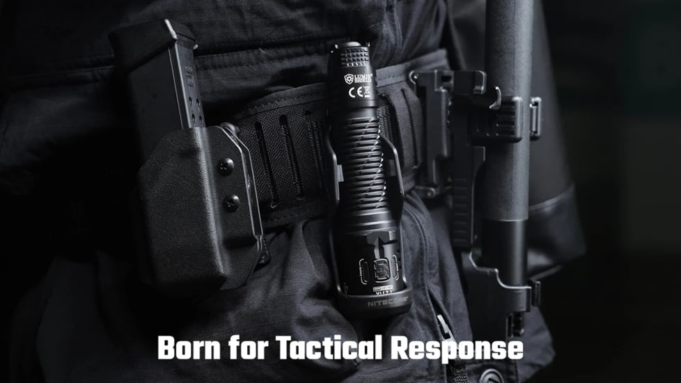 Nitecore P27iX 5000 Lumen 21700 Li-Ion Rechargeable LED Customizable Tactical Flashlight w/ Multi-Beam Modes