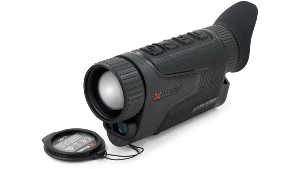 NOCPIX LUMI LRF H35R 2.5-20x35mm Thermal Monocular, 50 Hz, 640x512, Black, LUMIH35R