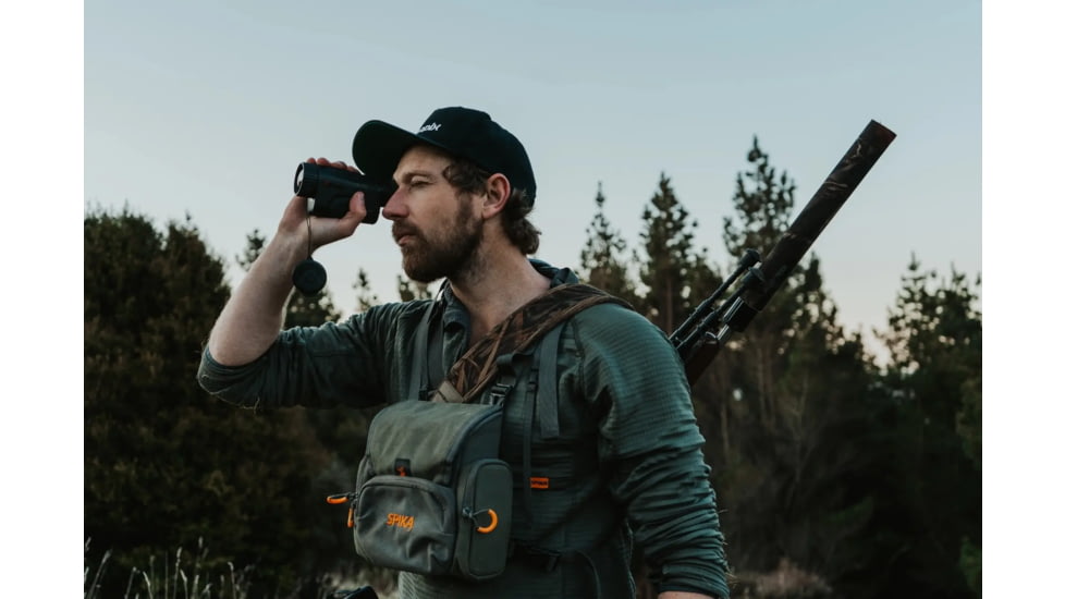 NOCPIX LUMI LRF H35R 2.5-20x35mm Thermal Monocular, 50 Hz, 640x512, Black, LUMIH35R