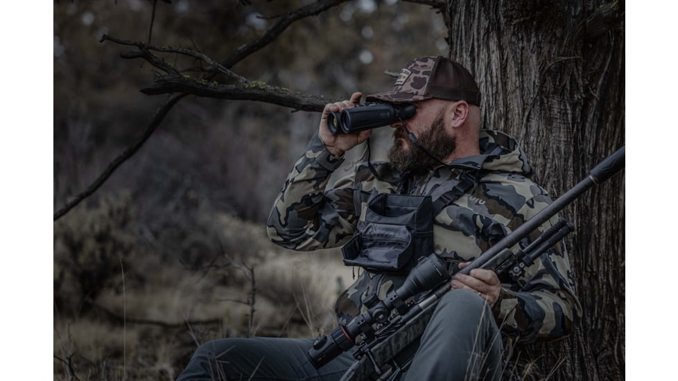 NOCPIX QUEST H35R Rangefinding Thermal Binocular 640x512 35 mm, Black, 6.91 5.43 2.60, QUEST-H35R