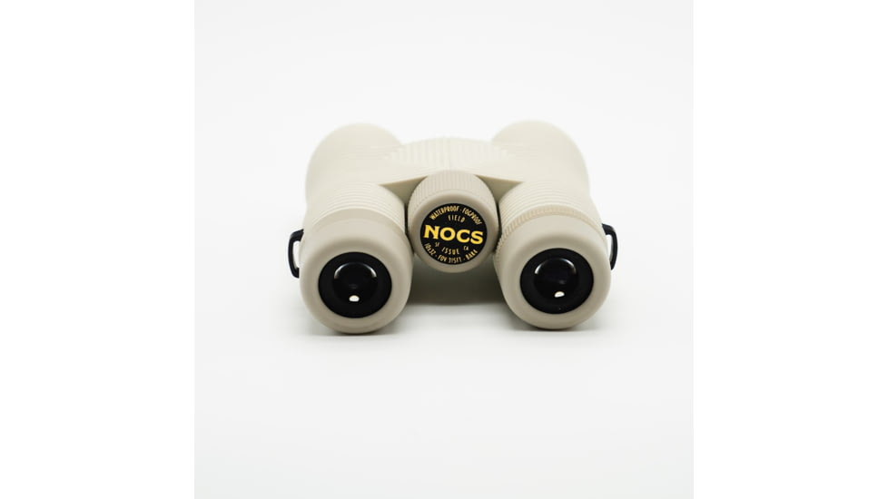 Nocs Provisions Field Issue 10x32mm Roof Prism Waterproof Binoculars, Rugged, Bone Gray, NOC-FLX-GRY