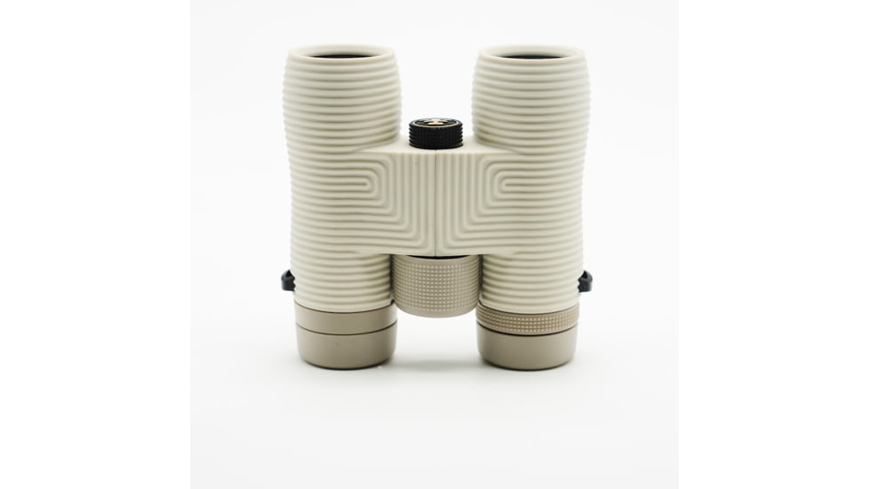 Nocs Provisions Field Issue 10x32mm Roof Prism Waterproof Binoculars, Rugged, Bone Gray, NOC-FLX-GRY