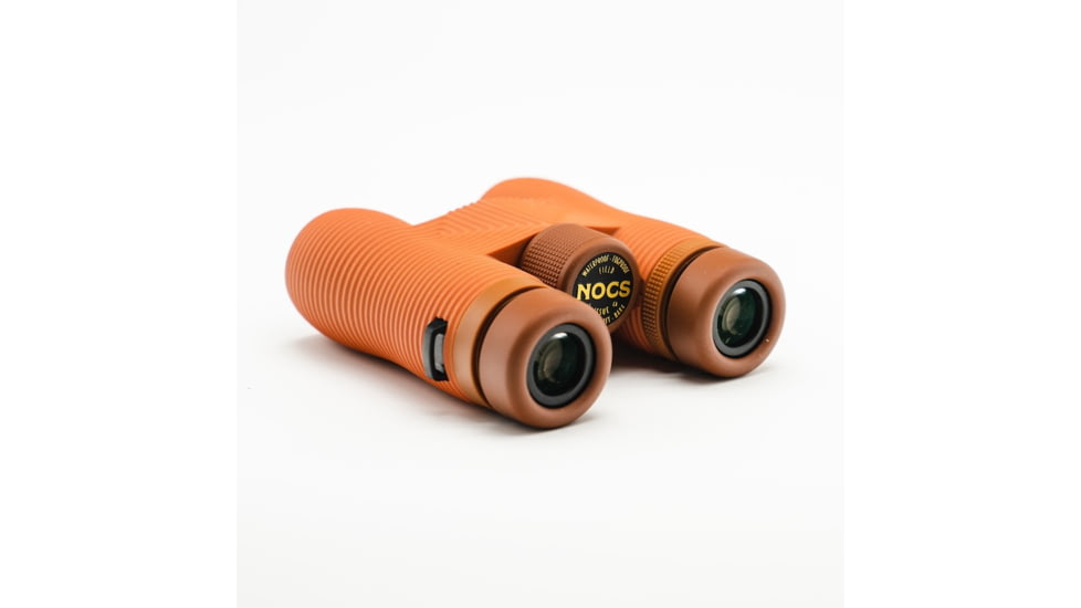 Nocs Provisions Field Issue 10x32mm Roof Prism Waterproof Binoculars, Rugged, Paydirt Brown, NOC-FLX-BRN