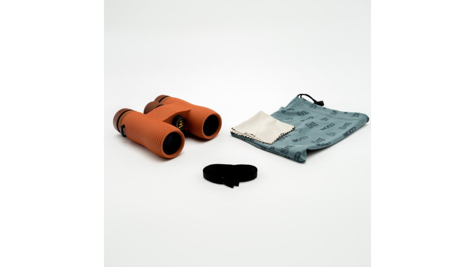Nocs Provisions Field Issue 10x32mm Roof Prism Waterproof Binoculars, Rugged, Paydirt Brown, NOC-FLX-BRN