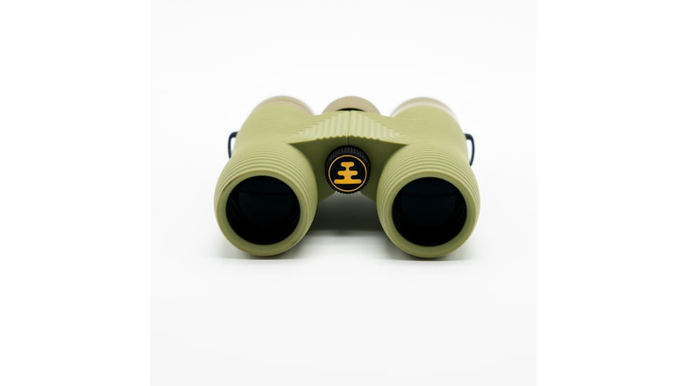 Nocs Provisions Field Issue 10x32mm Roof Prism Waterproof Binoculars, Rugged, Ponderosa Green, NOC-FLX-GN1