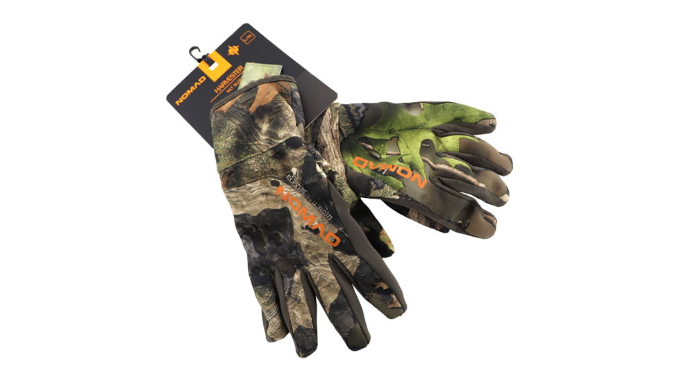 Nomad Harvester Nxt Glove Mossy Oak Droptine L/xl