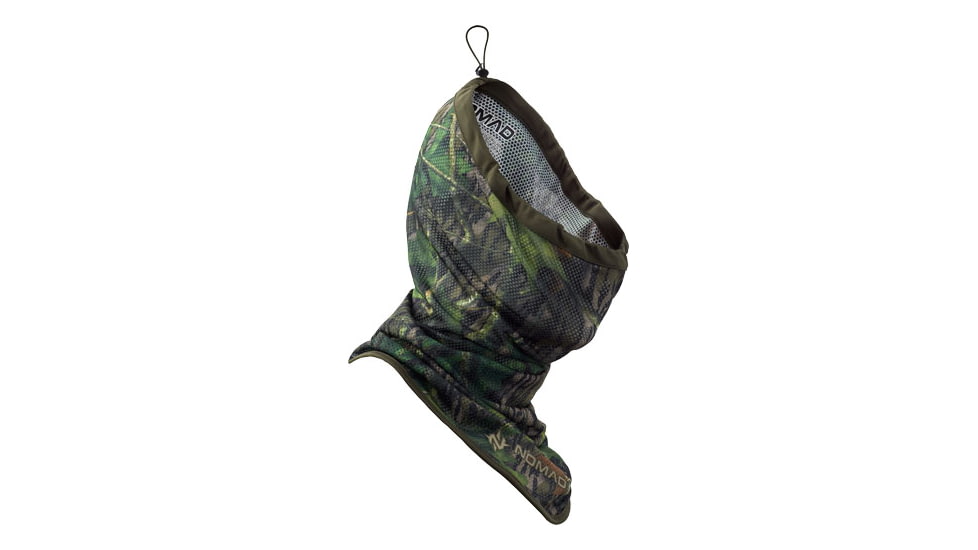 Nomad Nwtf Loose Neck Gaiter Mo Shadowleaf Osfm W/draw Cord