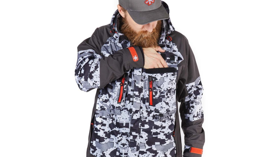 Norfin Pro Dry 3 Rain Jacket - Men's, Camo, Extra Large, 514804-XL