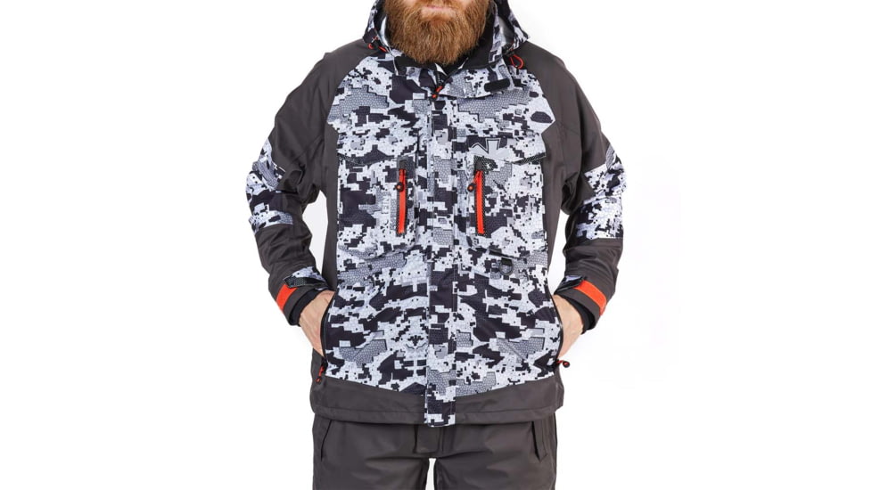 Norfin Pro Dry 3 Rain Jacket - Men's, Camo, Extra Large, 514804-XL