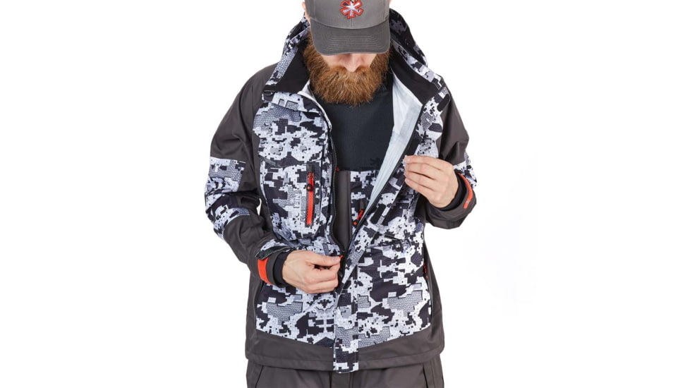 Norfin Pro Dry 3 Rain Jacket - Men's, Camo, Extra Large, 514804-XL