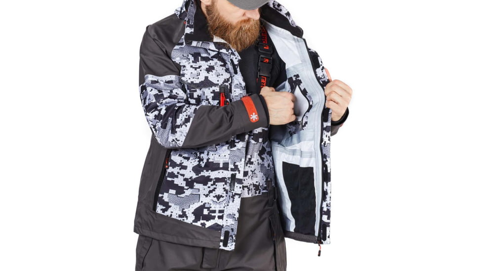 Norfin Pro Dry 3 Rain Jacket - Men's, Camo, Extra Large, 514804-XL