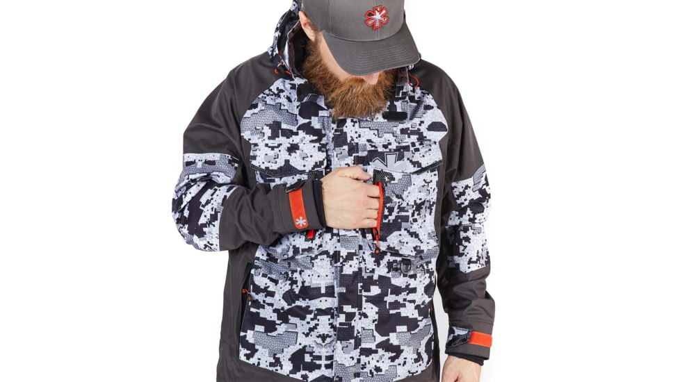 Norfin Pro Dry 3 Rain Jacket - Men's, Camo, Extra Large, 514804-XL