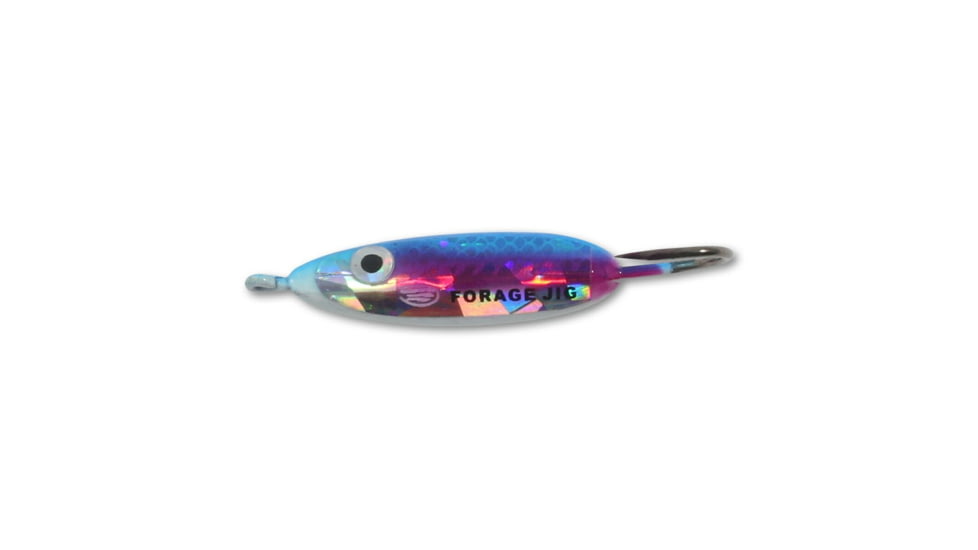Northland Fishing Tackle Forage Minnow Jig, S-Glo Rainbow, 1/8 oz, NL-FMJ6-25