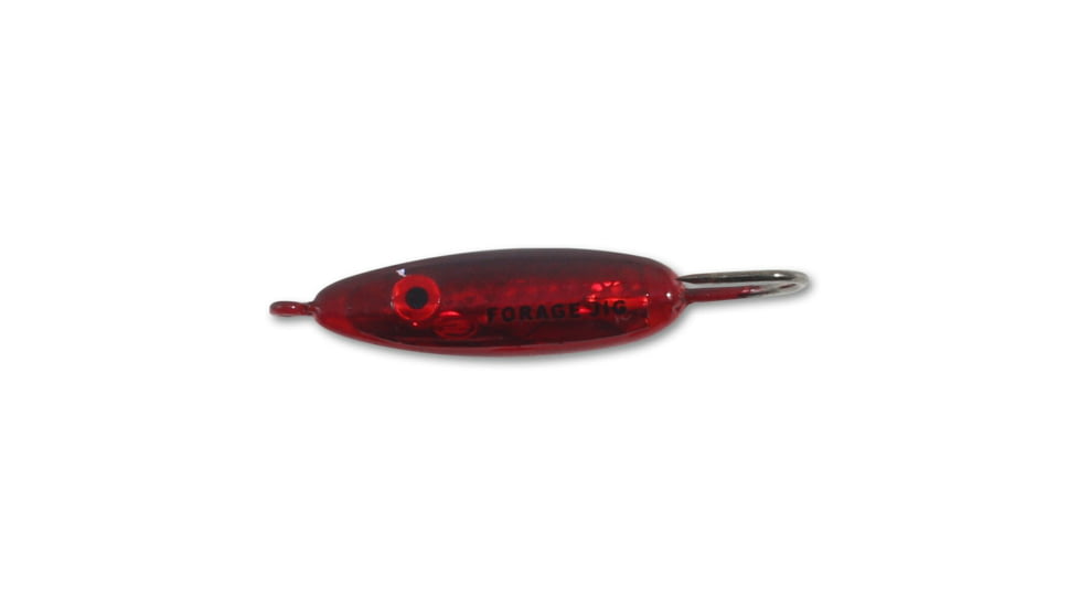 Northland Fishing Tackle Forage Minnow Jig, S-Glo Redfish, 1/16 oz, NL-FMJ8-93