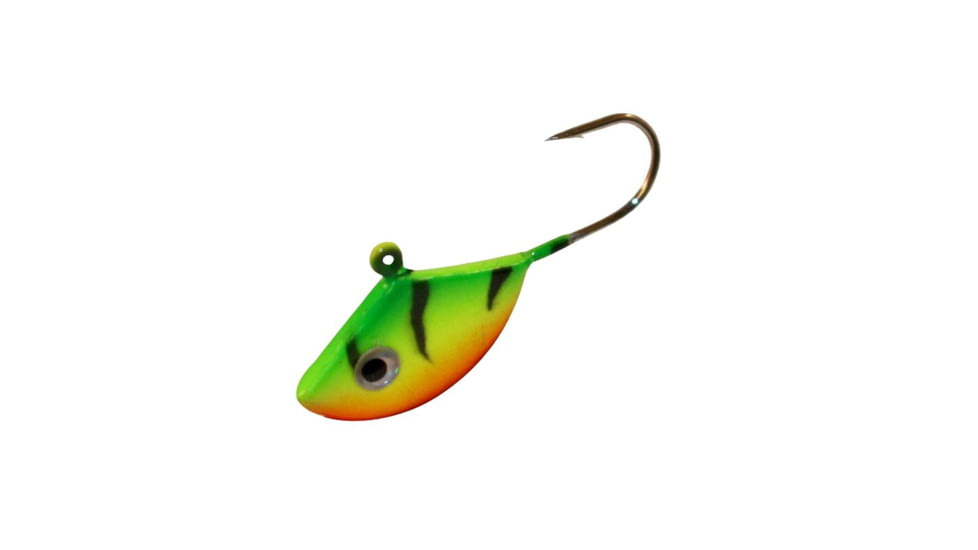 Northland Fishing Tackle UV Forage Minnow Fry Jig, Firetiger, 3/32 oz, NL-FMUVF6-22