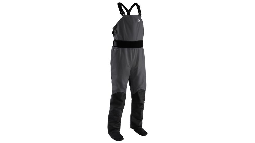 NRS Raptor Dry Bibs - Women's, Gunmetal, G-L 20027.01.106