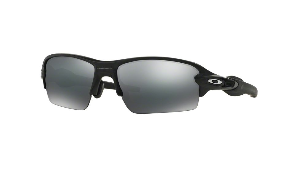 Oakley A FLAK 2.0 OO9271 Sunglasses 927101-61 - Matte Black Frame, Black Iridium Lenses