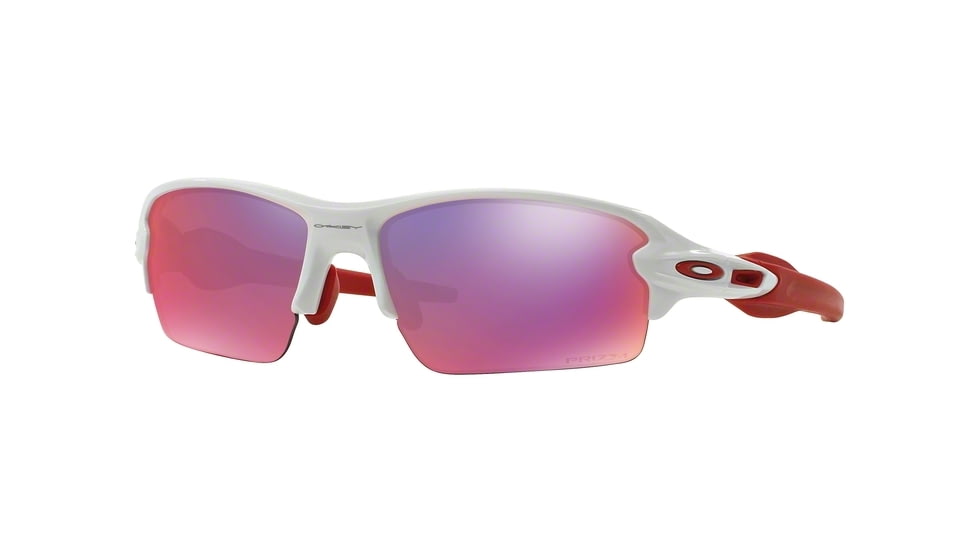 Oakley A FLAK 2.0 OO9271 Sunglasses 927104-61 - Polished White Frame, Prizm Road Lenses