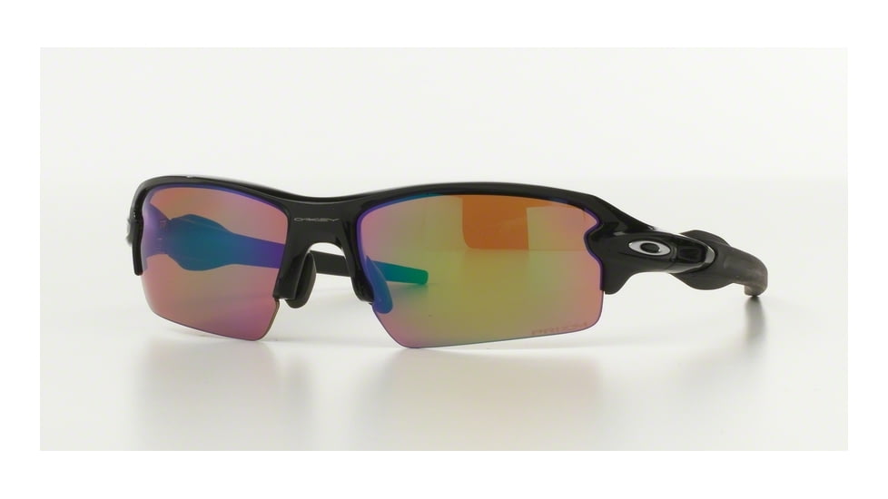Oakley A FLAK 2.0 OO9271 Sunglasses 927111-61 - Polished Black Frame, Prizm Shallow Water Lenses
