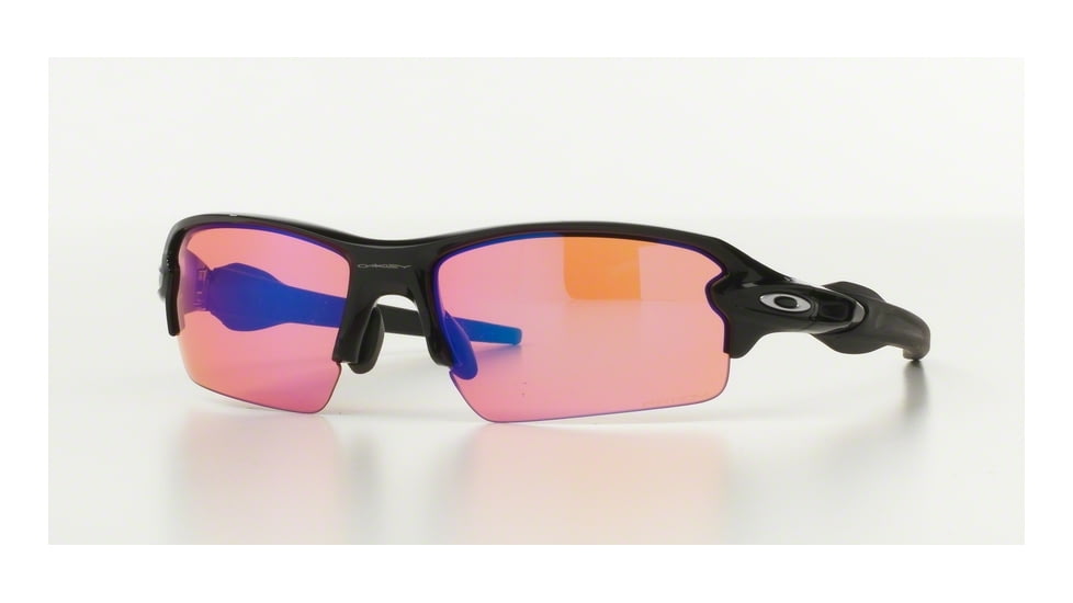 Oakley A FLAK 2.0 OO9271 Sunglasses 927112-61 - Polished Black Frame, Prizm Trail Lenses