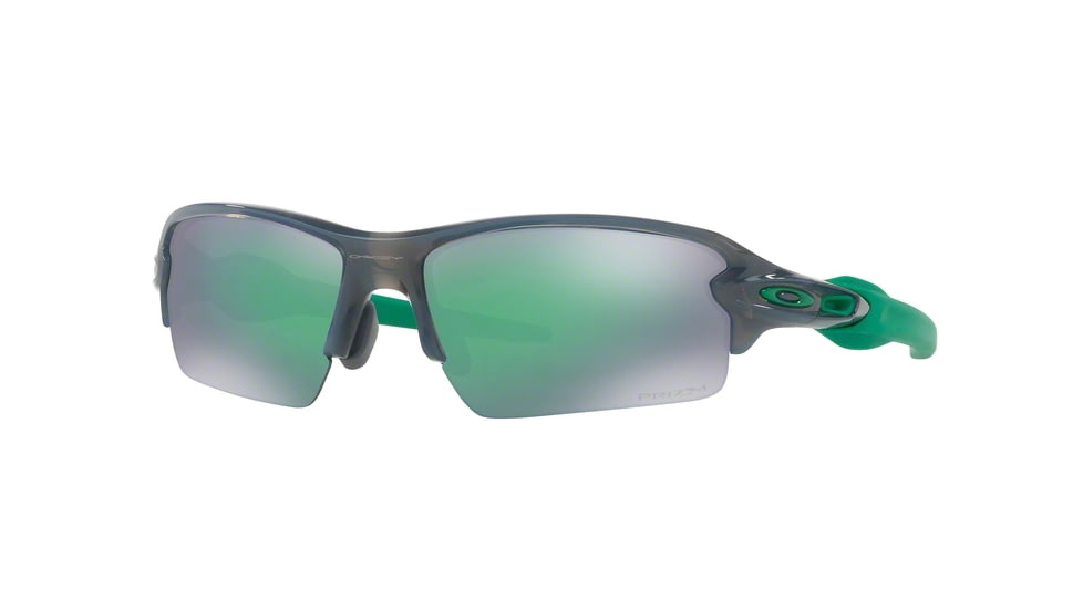 Oakley A Flak 2.0 OO9271 Sunglasses 927123-61 - Grey Smoke Frame, Prizm Jade Lenses