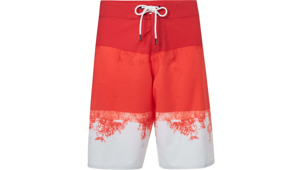 Oakley Color Block Shade Boardshort 21 - Mens, High Risk Red, 28, FOA400110-43A-28