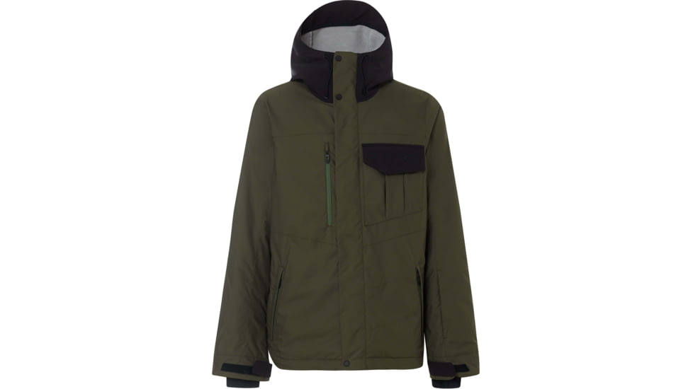 Oakley Division Evo Insulated 2L 10K Jacket - Mens, Dark Brush, Extra Large, 412786-86V-XL