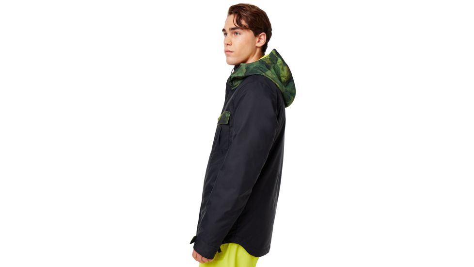 Oakley Division Evo Insulated Jacket 2L 10K - Mens, Blackout, Large, 412786-02E-L
