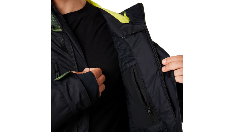 Oakley Division Evo Insulated Jacket 2L 10K - Mens, Blackout, Large, 412786-02E-L