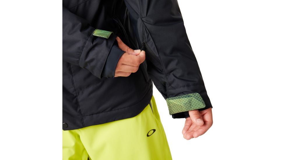 Oakley Division Evo Insulated Jacket 2L 10K - Mens, Blackout, Large, 412786-02E-L