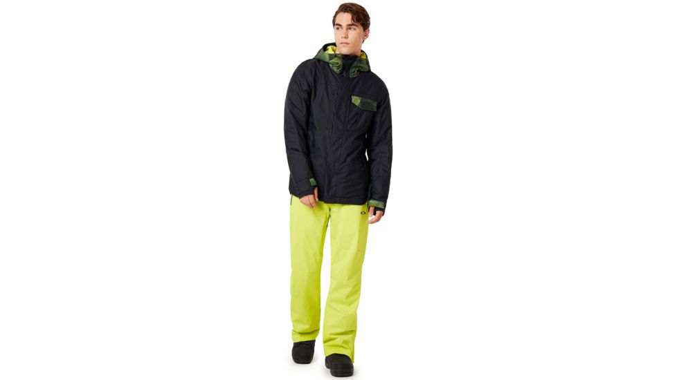 Oakley Division Evo Insulated Jacket 2L 10K - Mens, Blackout, Large, 412786-02E-L